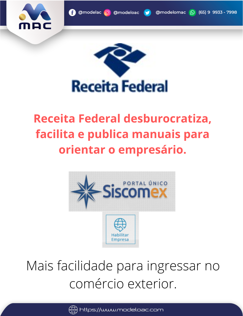Siscomex - exportação importação